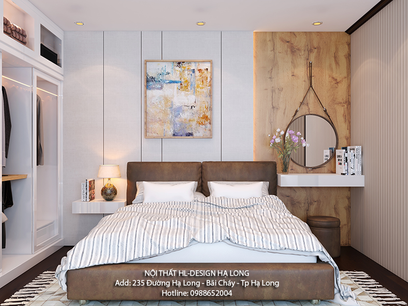 thiết kế nội thất phòng ngủ hạ long, nội thất hạ long