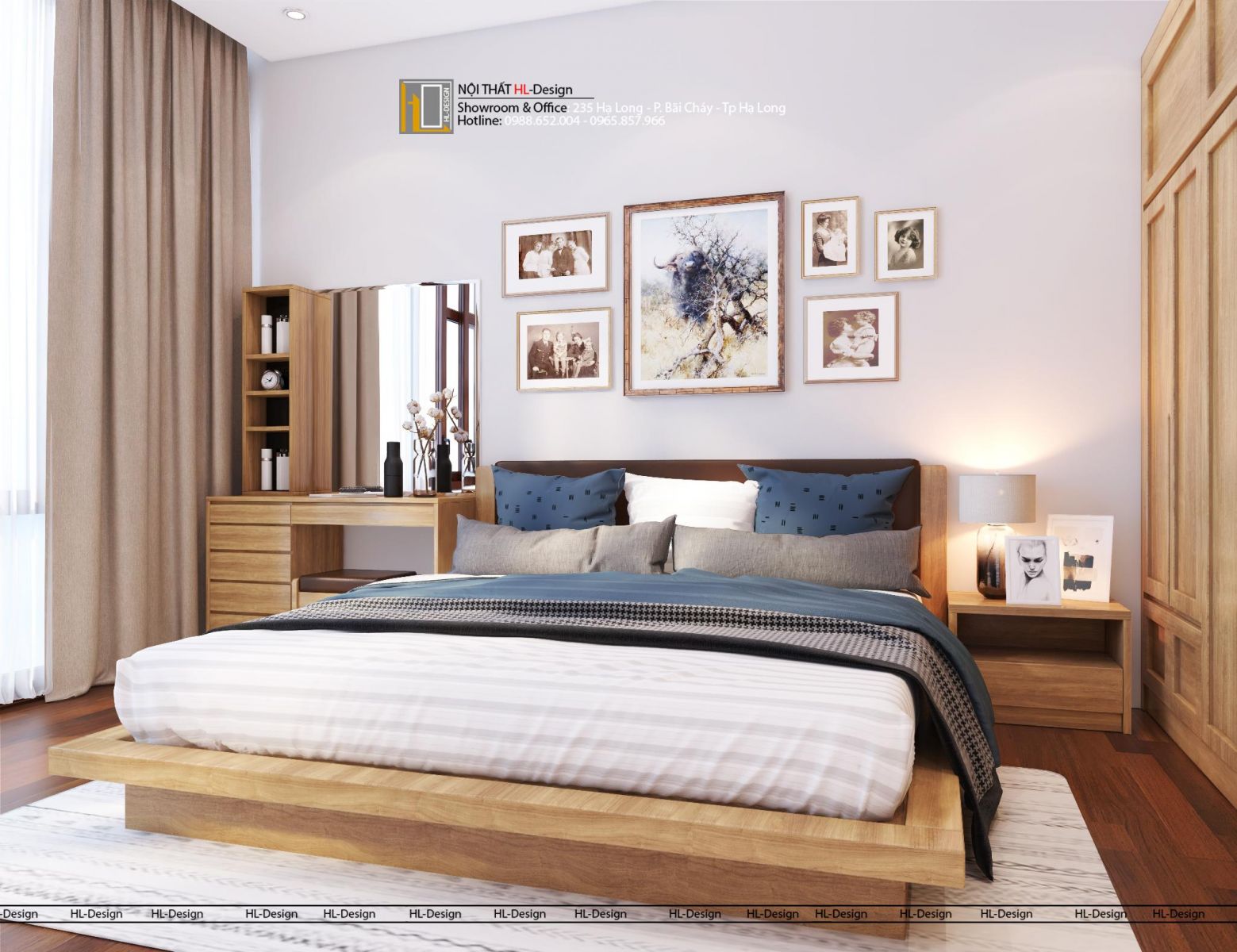Thiết kế thi công nội thất Cẩm Phả Móng Cái
