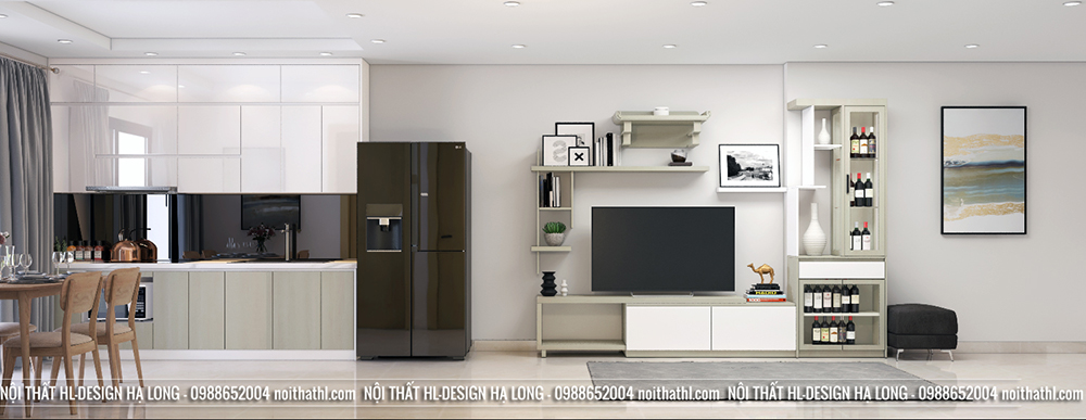 thiết kế nội thất chung cư LIDECO