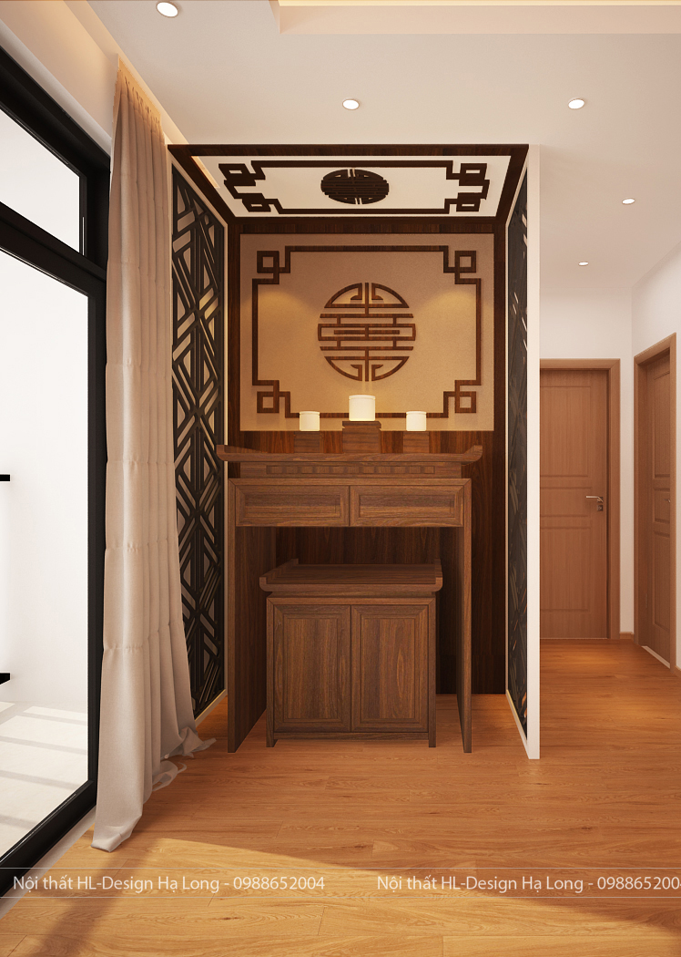 Thiết kế không gian thờ cúng