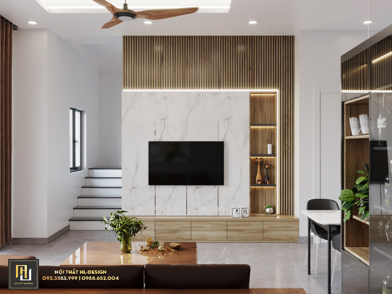 thiết kế nội thất Vân Đồn