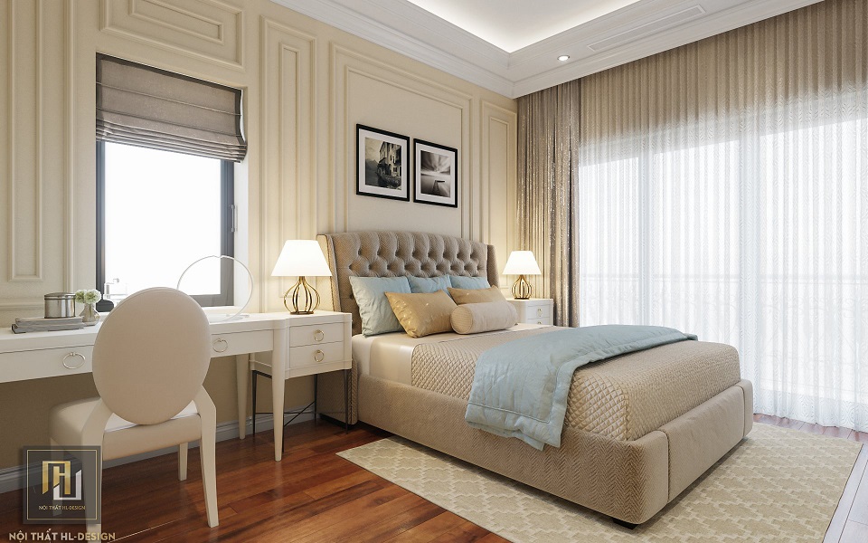 Nội thất phòng NGỦ tân cổ điển tại Thành phố Hạ Long Quảng Ninh