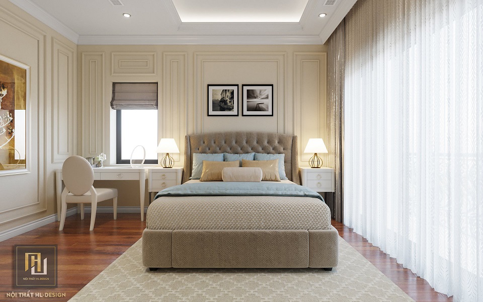 Nội thất phòng NGỦ tân cổ điển tại Thành phố Hạ Long Quảng Ninh