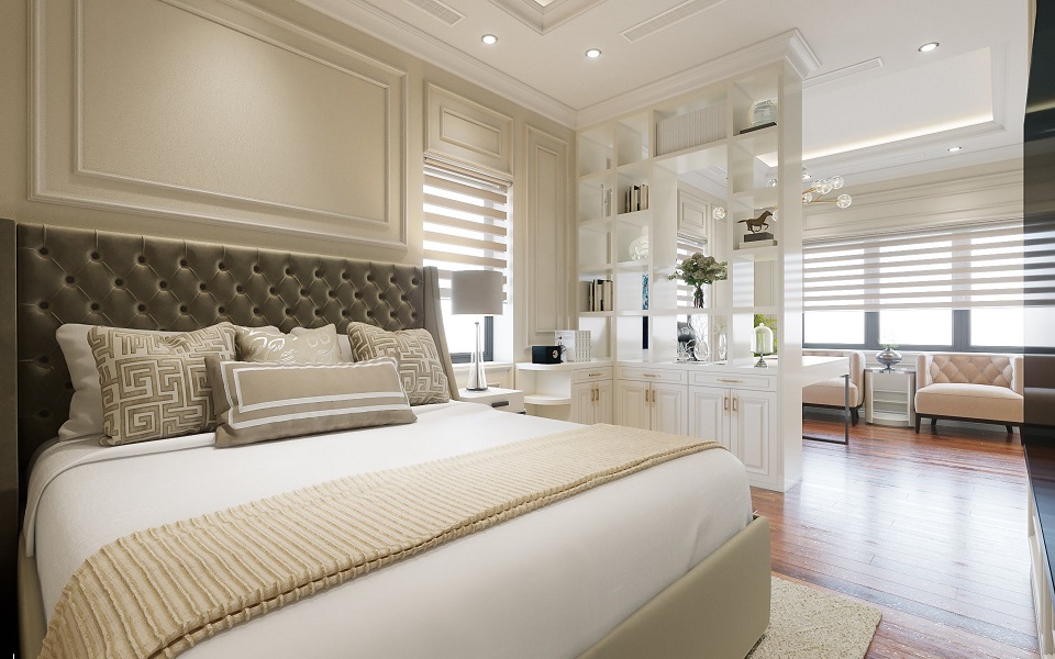 Nội thất phòng NGỦ tân cổ điển tại Thành phố Hạ Long Quảng Ninh