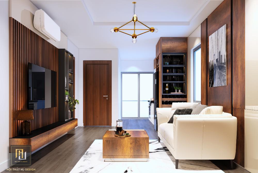 Thiết kế nội thất căn chung cư đông bắc tại Hạ Long