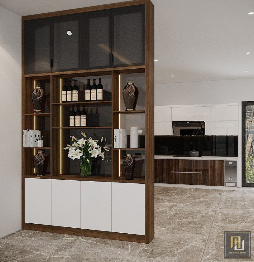 Thiết kế thi công nội thất chị Lan Móng Cái