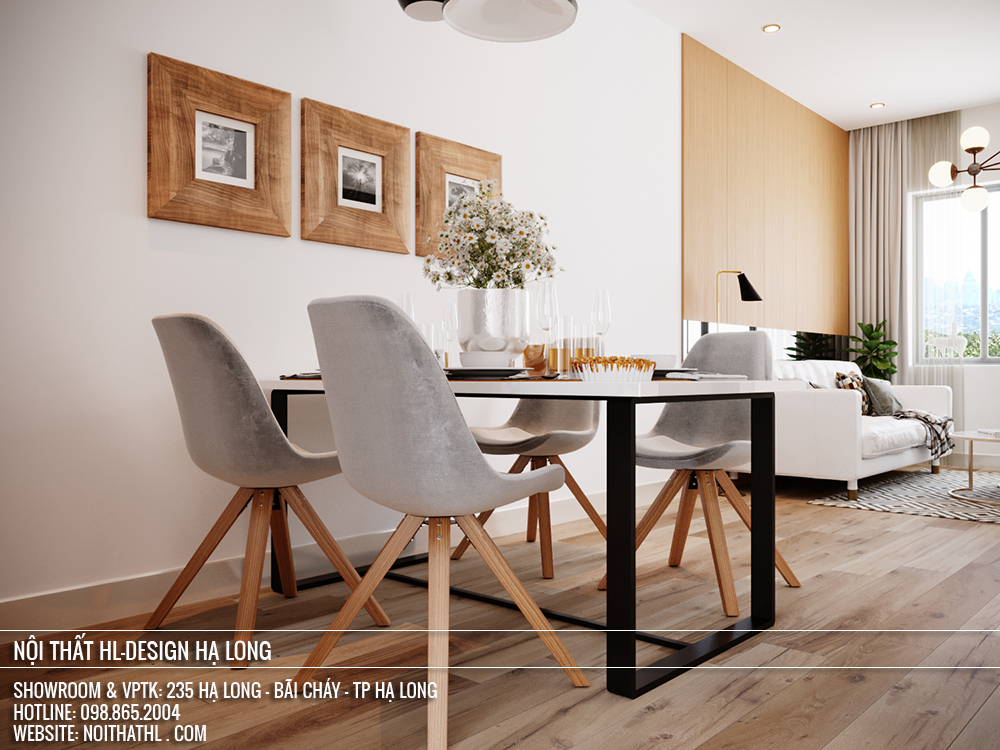 thiết kế nội thất chung cư hạ long
