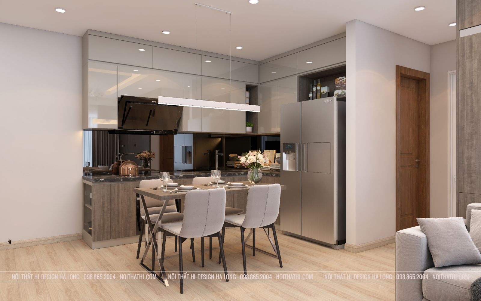 nội thất chung cư the sapphire residence