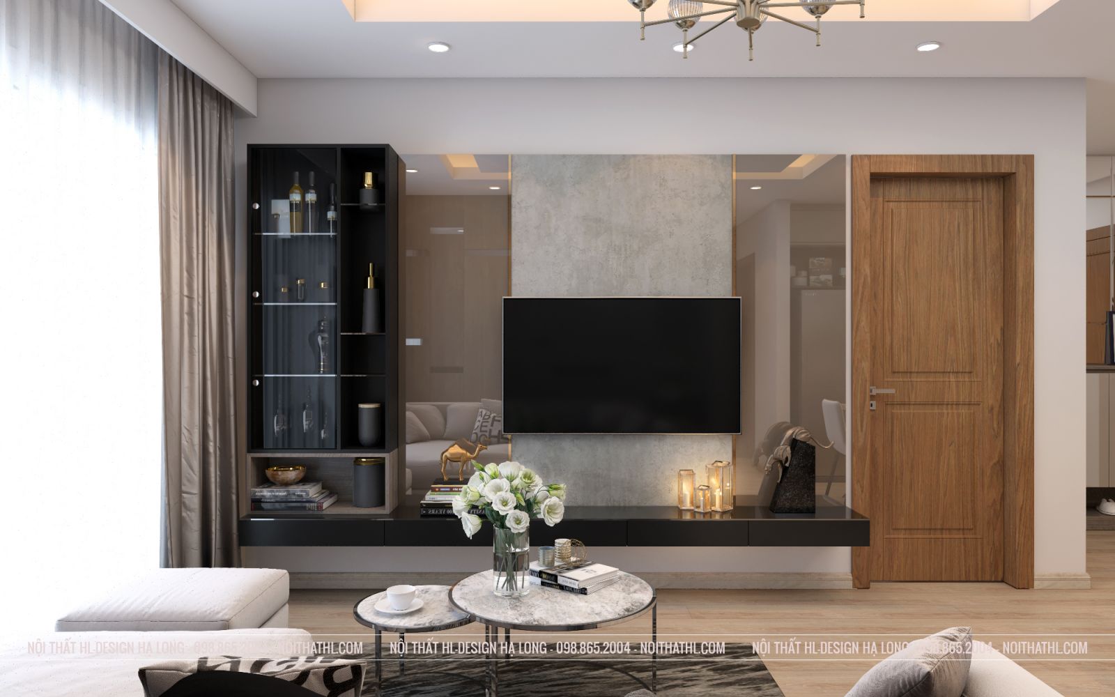 nội thất chung cư the sapphire residence