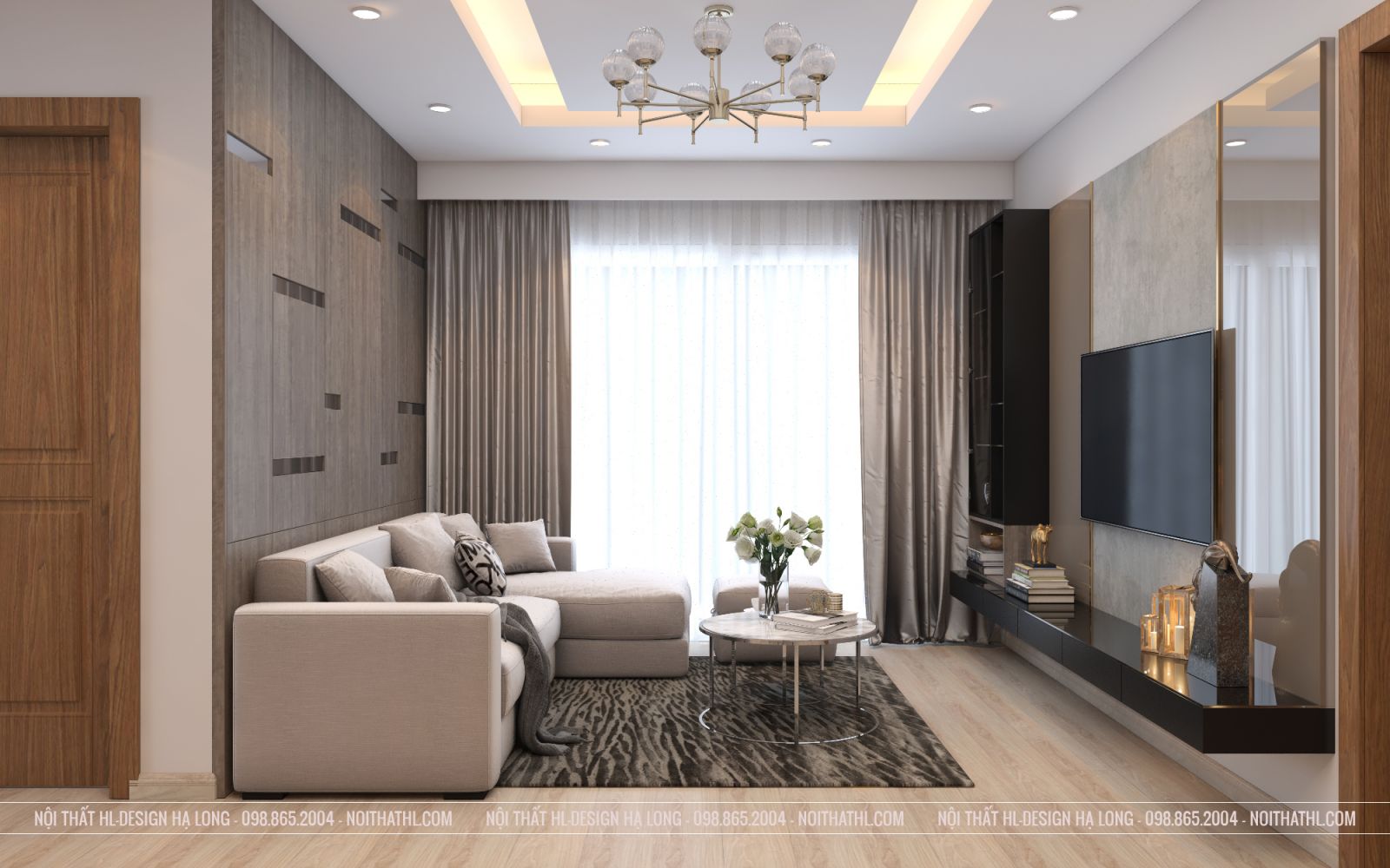 nội thất chung cư the sapphire residence