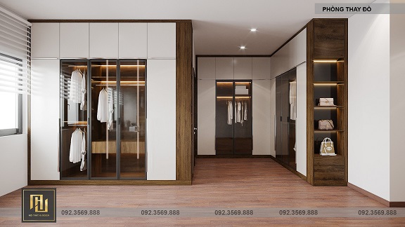 Nội thất phòng ngủ nhà anh dũng tại thành phố hạ long