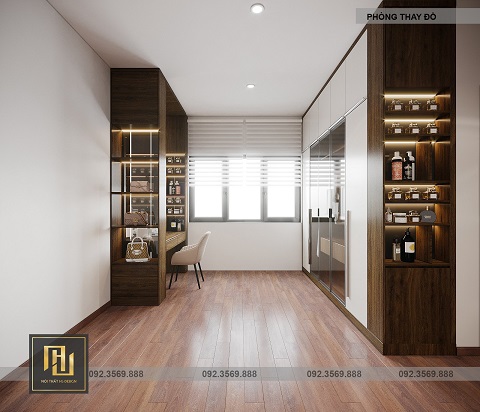 Nội thất phòng ngủ nhà anh dũng tại thành phố hạ long