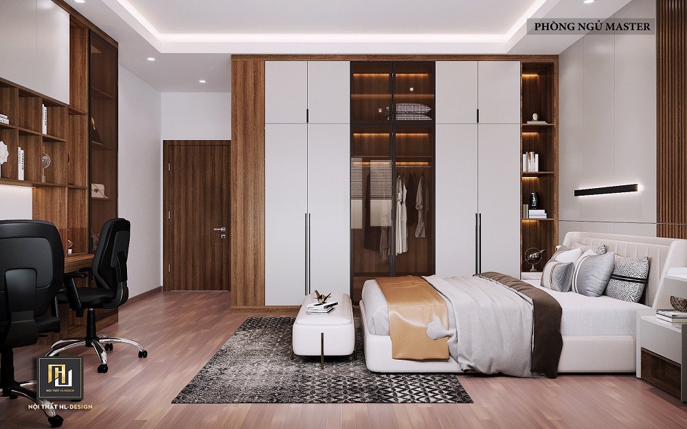 NỘI THẤT PHÒNG NGỦ CHỊ HẰNG QUẢNG NINH