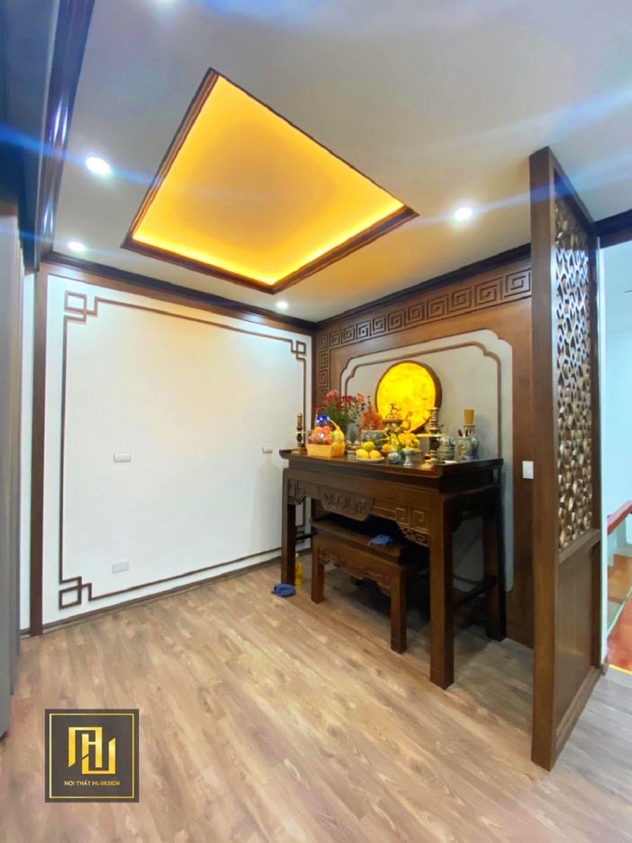 Mẫu thiết kế nội thất phòng thờ đẹp tại Hạ Long Quảng Ninh
