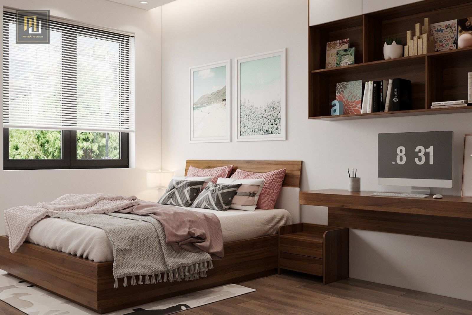 Thiết kế thi công nội thất chị Lan Móng Cái