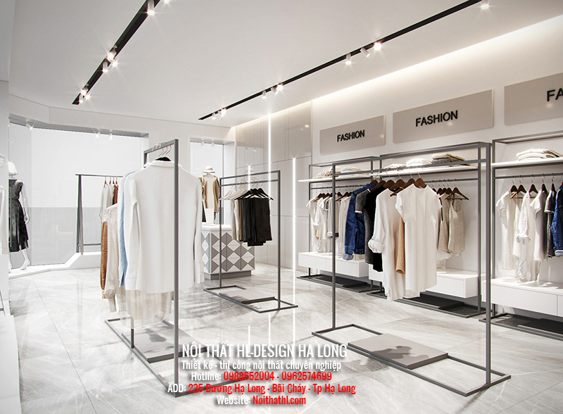 thiết kế shop thời trang Hạ Long