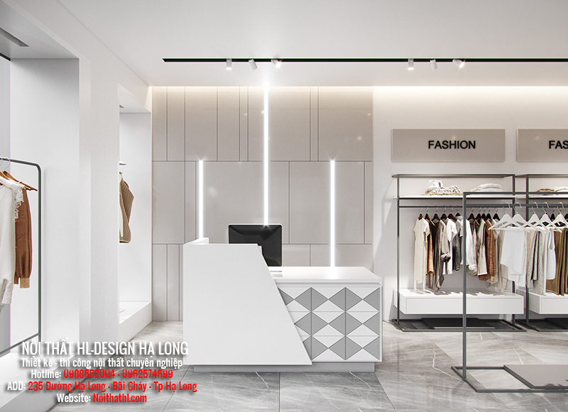 thiết kế shop thời trang Hạ Long