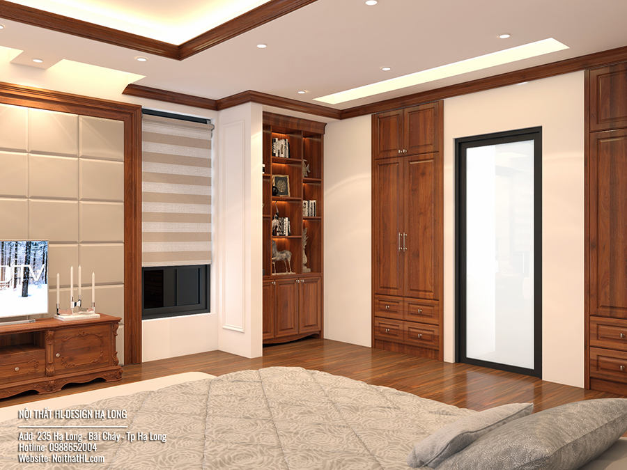 thiết kế thi công nội thất tân cổ điển hạ long