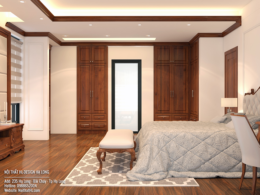 thiết kế nội thất tân cổ điển tại hạ long