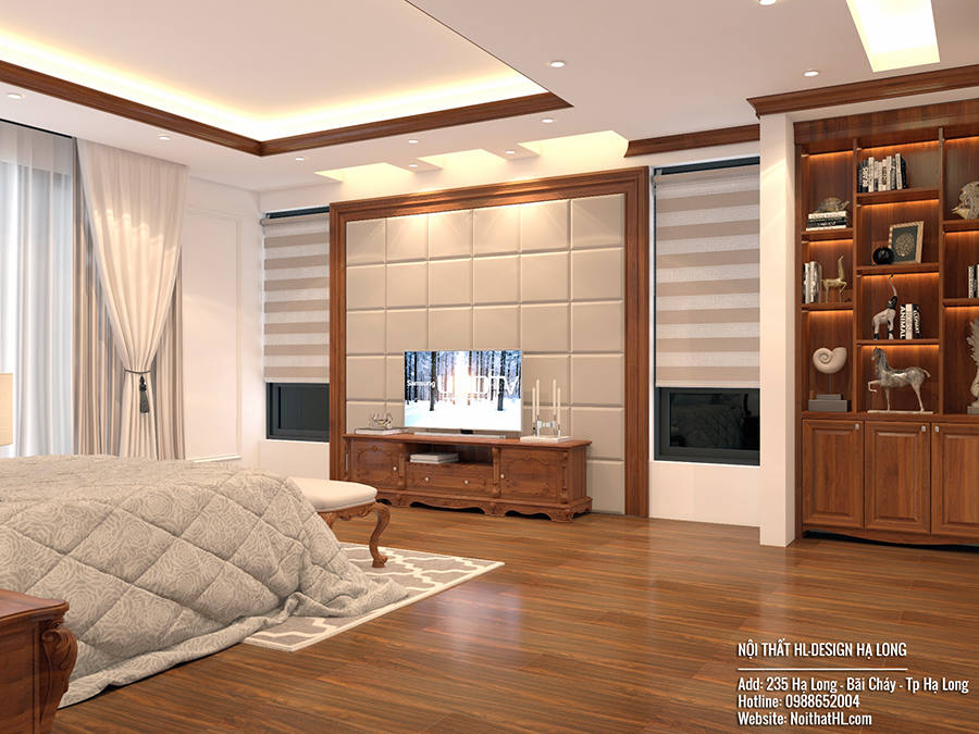 thiết kế nội thất tân cổ điển tại Quảng Ninh