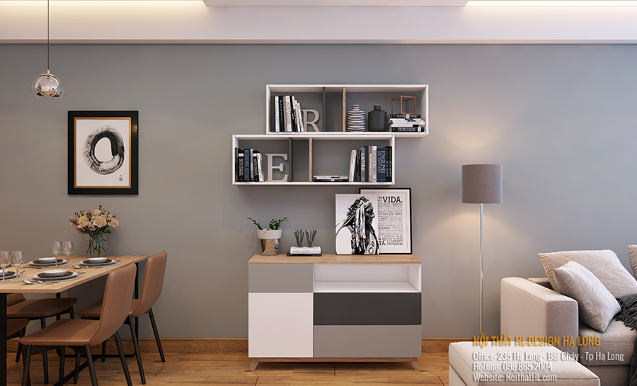 thiết kế nội thất chung cư đồi T5