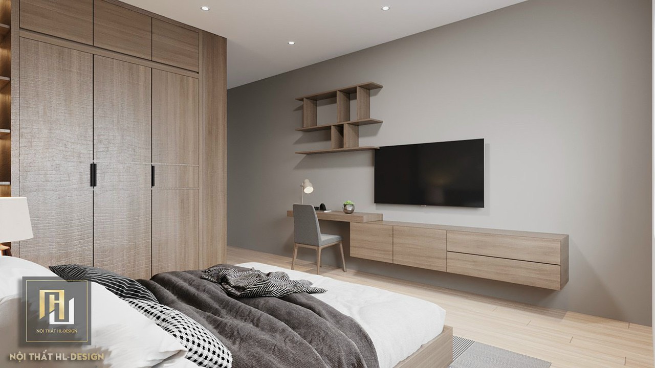 Thiết kế nội thất phòng ngủ hạ long