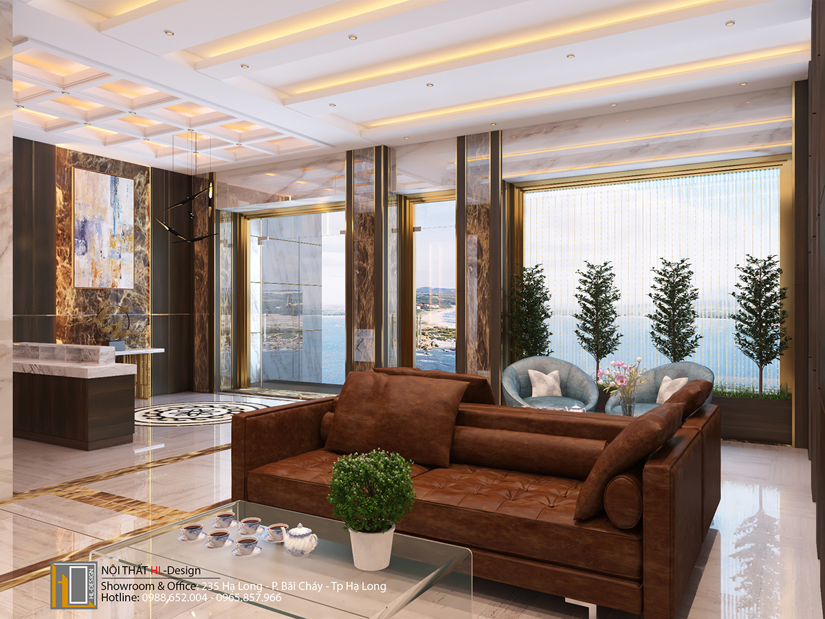 thiết kế nội thất khách sạn hạ long
