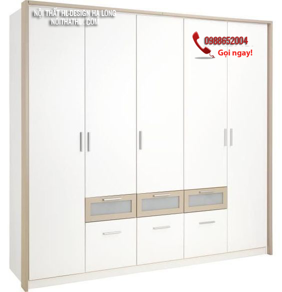 thiết kế tủ quần áo hạ long