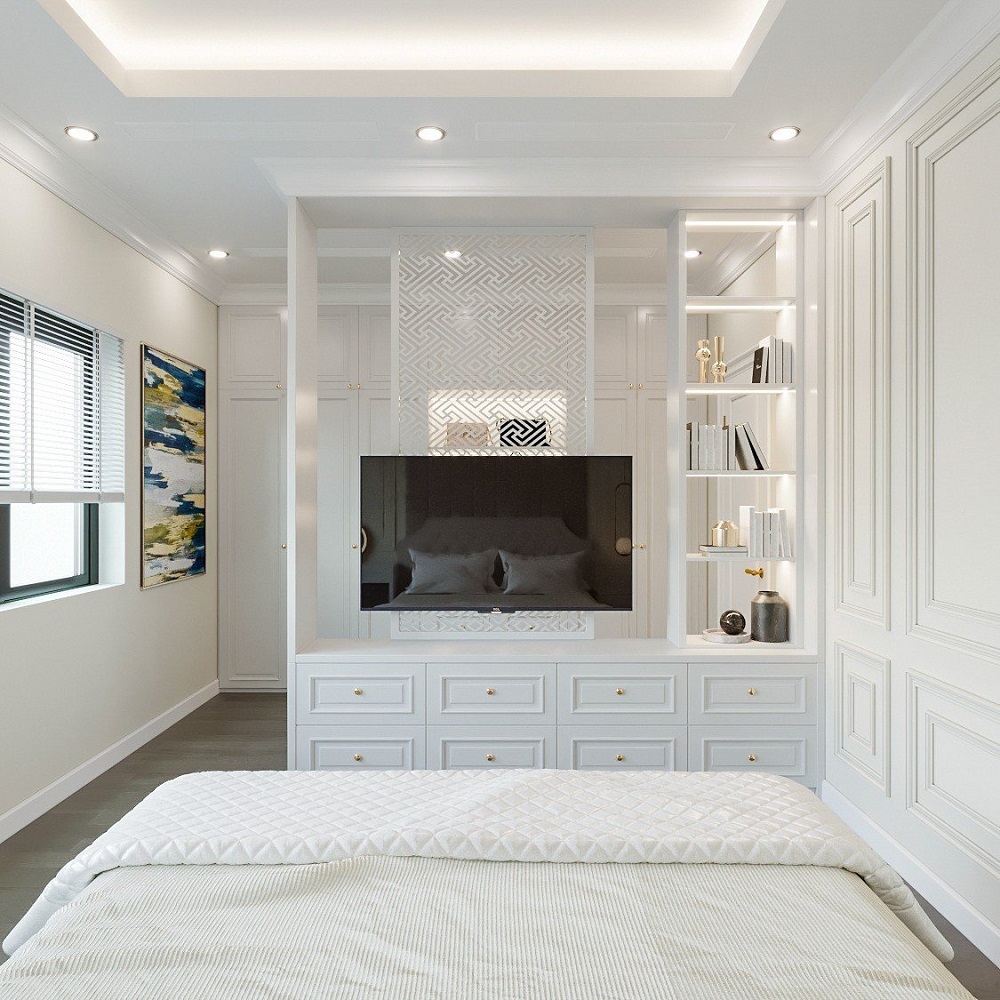 thiết kế nội thất tân cổ điển cho căn biệt thự tại hạ long quảng ninh