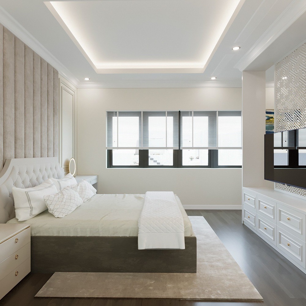 thiết kế nội thất tân cổ điển cho căn biệt thự tại hạ long quảng ninh