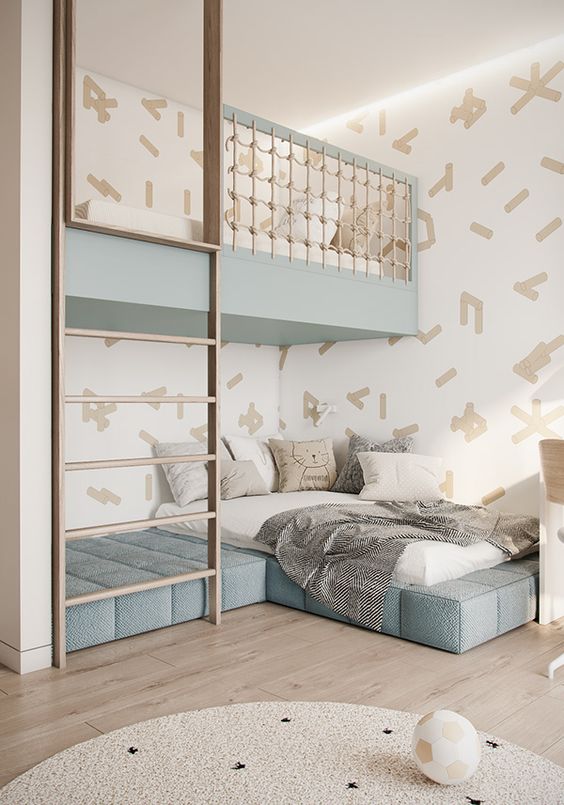 Mẫu thiết kế nội thất phòng ngủ cho bé tại Quảng Ninh