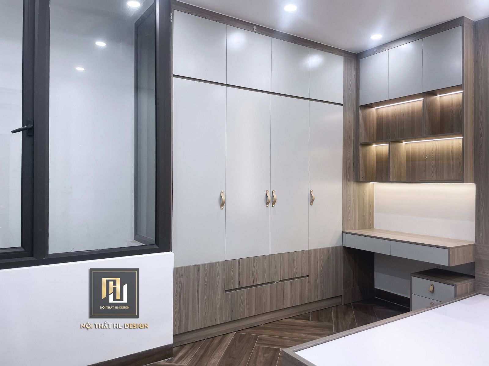 nội thất phòng ngủ con chị hương hạ long