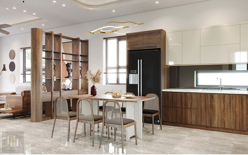 thiết kế tủ bếp hạ long