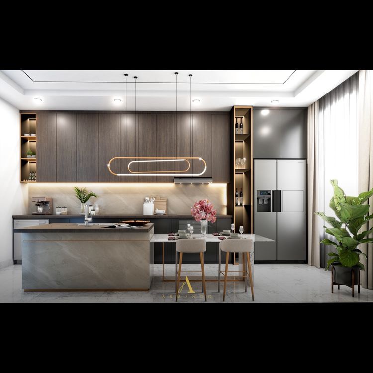 tủ bếp hiện đại hạ long