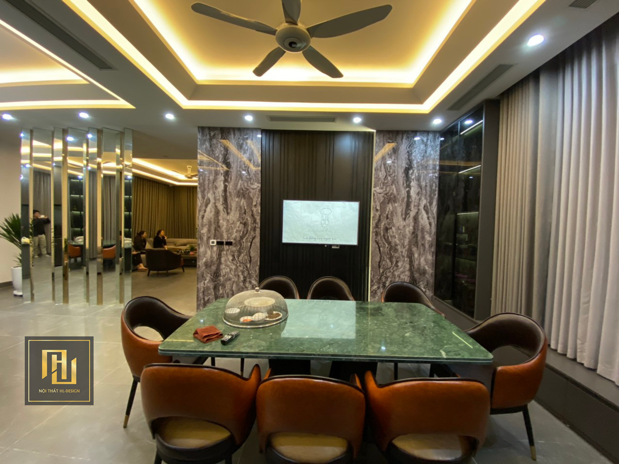 Thiết kế thi công nội thất tại Móng CÁi