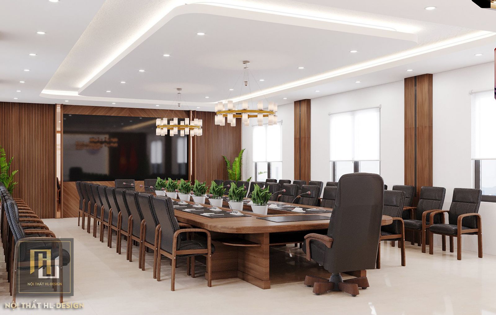 thiết kế phòng họp quảng ninh