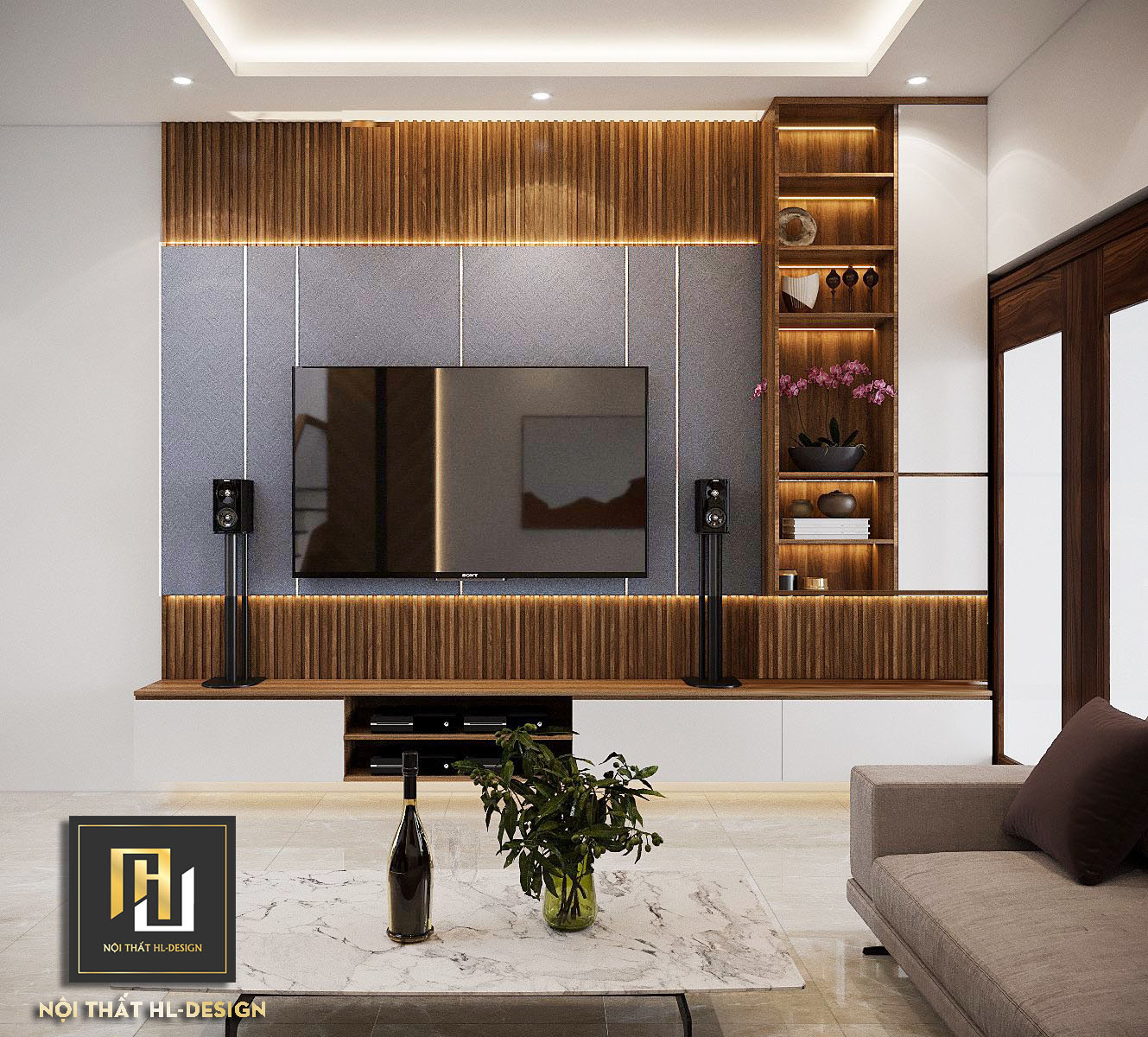 Thiết kế thi công nội thất cho công trình Mạo Khê Đông Triều