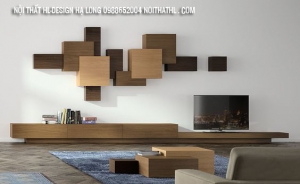 Kệ Tivi Phòng Khách Hiện Đại - Nội Thất HL-Design Hạ Long