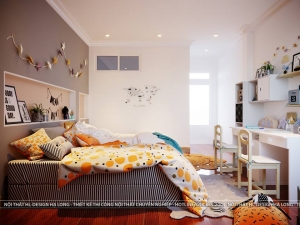 Thiết kế nội thất nhà phố chị Nga - Giếng Đáy - Tp Hạ Long