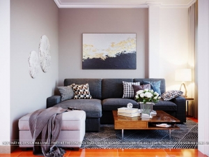 Thiết kế nội thất nhà phố chị Nga - Giếng Đáy - Tp Hạ Long