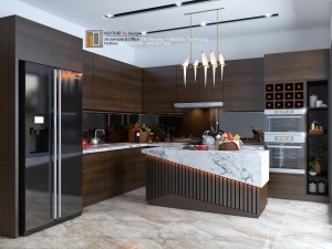 Thiết kế nội thất Nhà Phố chị Yến - Tp Hạ Long