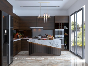 Nội thất biệt thự nhà chị Yến - Phường Cao Xanh  - Tp Hạ long - Quảng Ninh