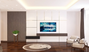 Thiết kế nội thất biệt thự liền kề nhà cô Ngọc - TP Bắc Giang