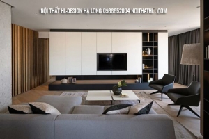Kệ Tivi Phòng Khách Hiện Đại - Nội Thất HL-Design Hạ Long