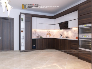 Tủ bếp hiện đại - Tủ bếp Anh Cường - Phường Yết Kiêu - Tp Hạ Long