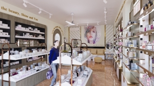 Thiết kế nội thất Shop Mỹ phẩm đẹp và hiện đại tại Thành Phố Hạ Long .