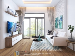 Thiết kế căn hộ chung cư 2 phòng ngủ - Chung cư Hạ Long