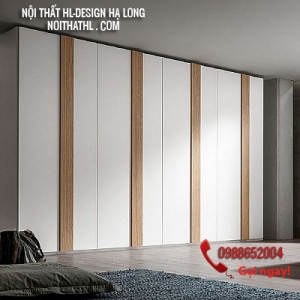 Thiết Kế Tủ Quần Áo Hiện Đại Gỗ Công Nghiệp Cao Cấp Tại Hạ Long - Nội Thất HL-Design Hạ Long