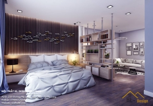 Thiết kế nội thất phòng ngủ Master hiện đại và sang trọng ai cũng nên xem