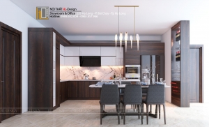 Tủ bếp hiện đại - Tủ bếp Anh Cường - Phường Yết Kiêu - Tp Hạ Long